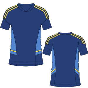 Fashion sewing patterns for MEN T-Shirts Football T-Shirt 9673